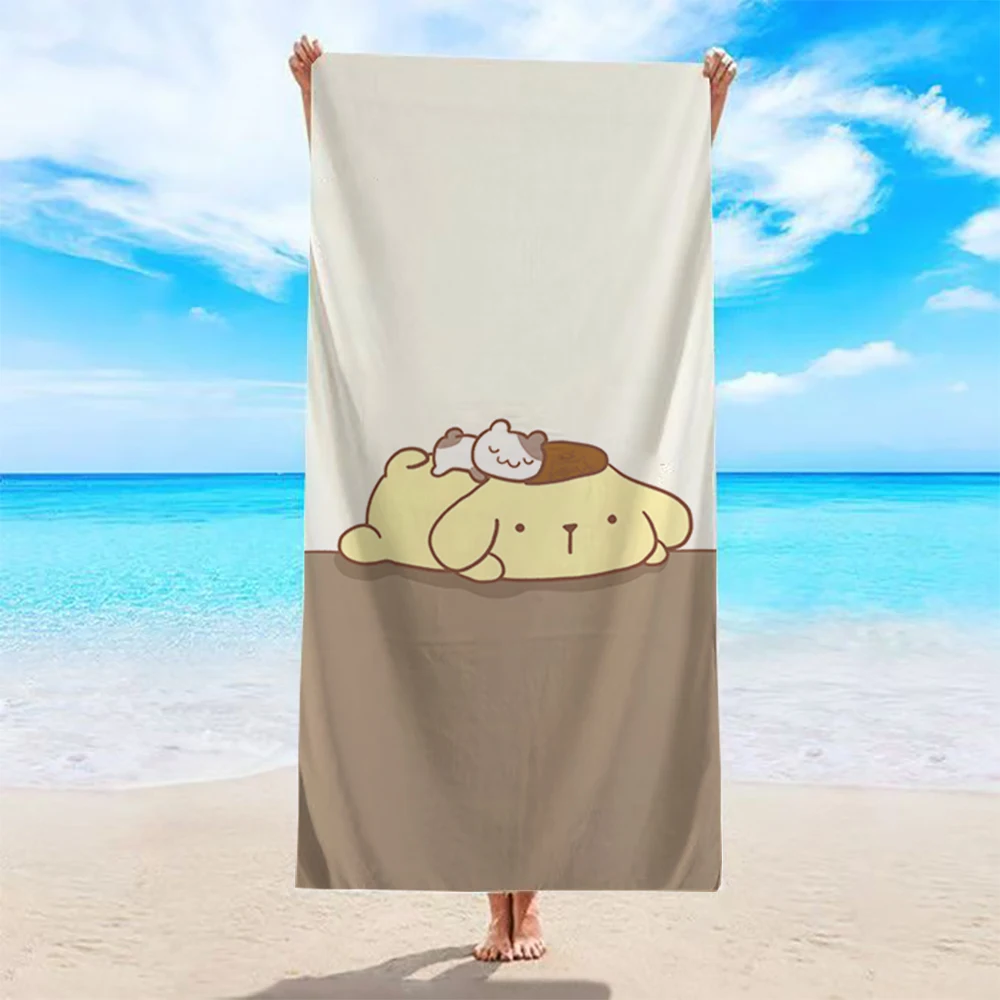 

Пляжное полотенце с милым животным дизайном от бассейна. махровые банные полотенца из микрофибры для йоги, путешествий, плавания, фитнеса и кемпинга.