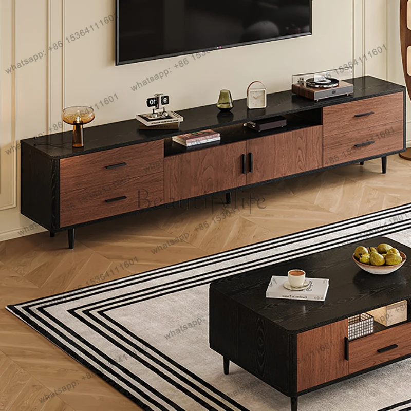 Modern Style Tv Consoles Cabinet Personality Simple Unique Taste Tv Stands Boho Style Fernsehschrank Living Room Furniture