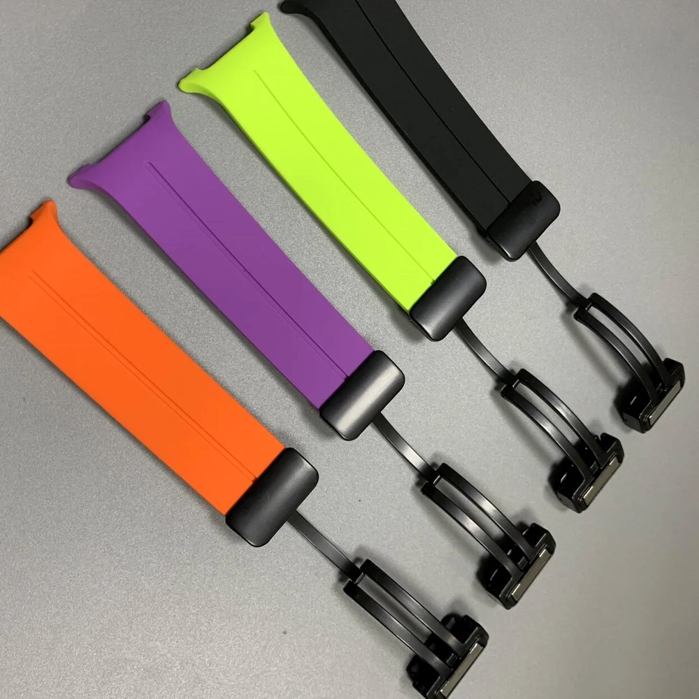 Bands for Samsung Galaxy Watch 8 Classic 46mm Silicone Magnetic Buckle Strap Galaxy Watch 8 40mm/44mm Men Women Replace Bracelet