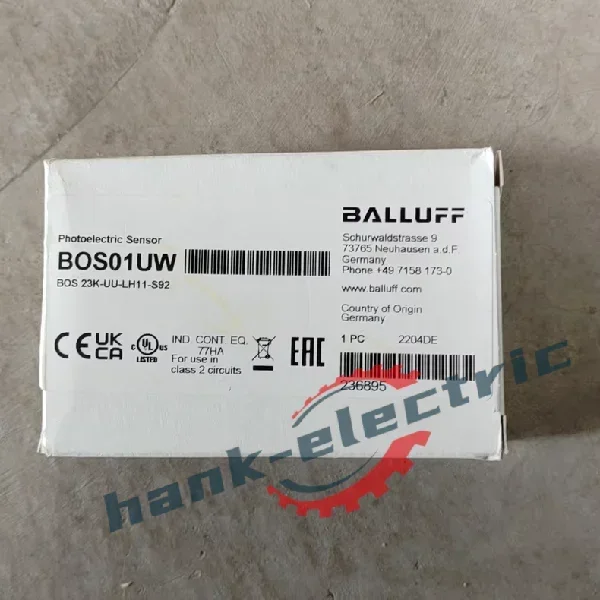 

2026 1pc Bos01uw Bos 23k-uu-lh11-s92 Sensor /fedex Brand New Original Spot Plc