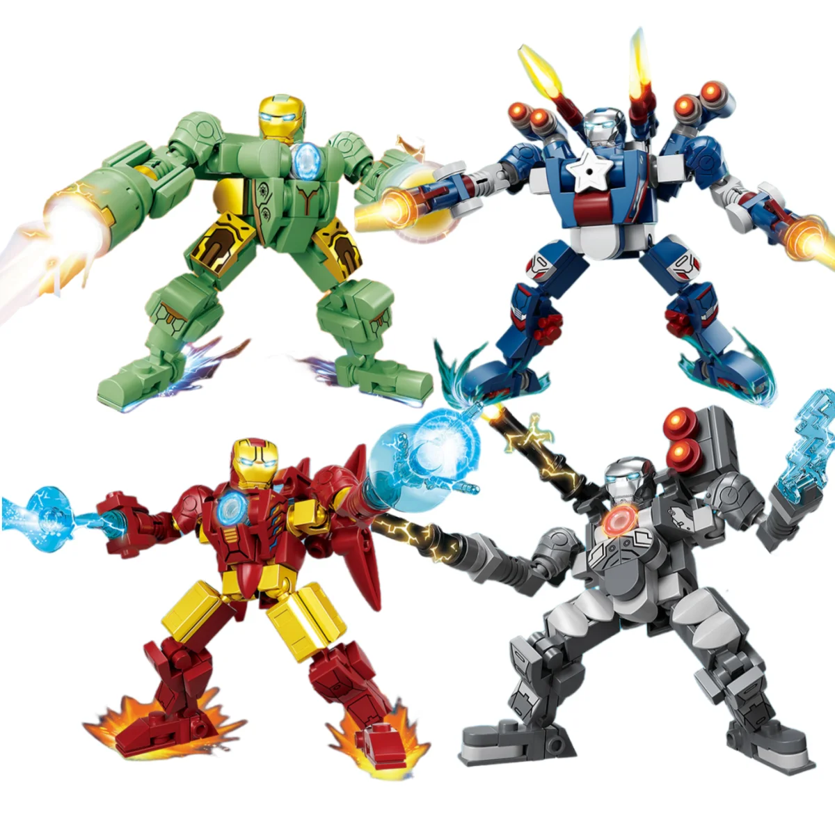 Disney Building Blocks Mini Model Figures Compatible Spiderman Iron Man Venom Captain Hawk Deadpool Technic Armor City Gift Toys