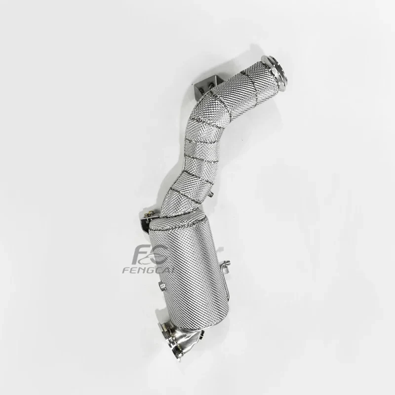 High-flow exhaust pipe GLC43 2.0 2022-2025 SS304 performance modification, fault light without light