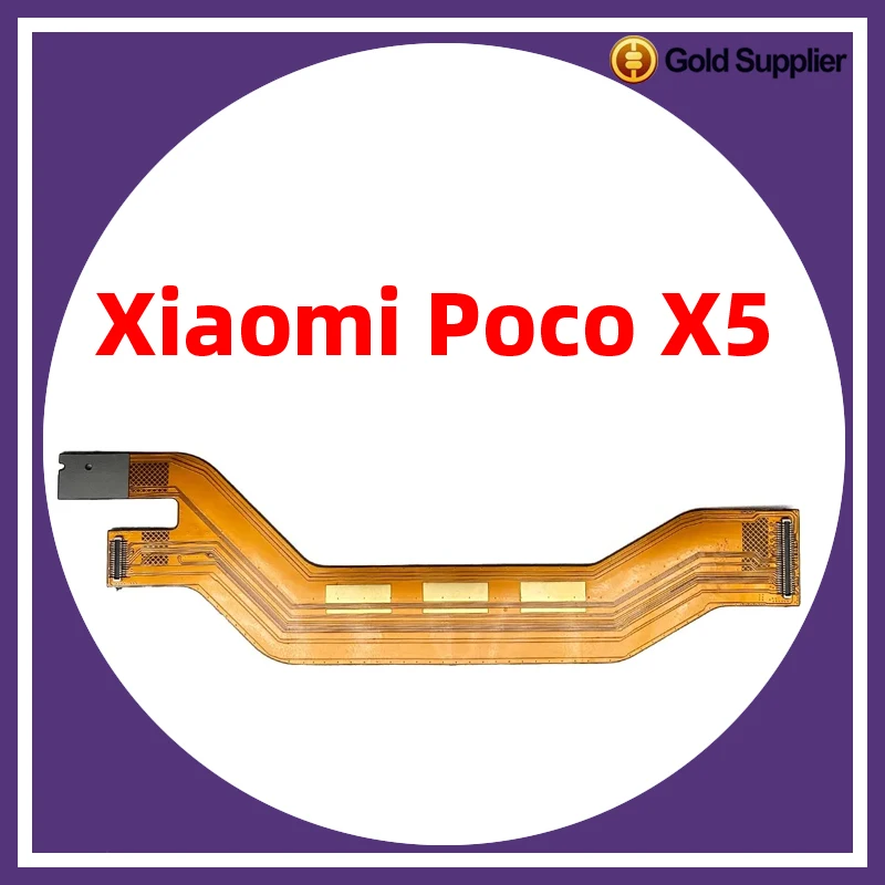 Материнская плата для Xiaomi Poco X5 X5 Pro, материнская плата, материнская плата, разъем, гибкий кабель для замены