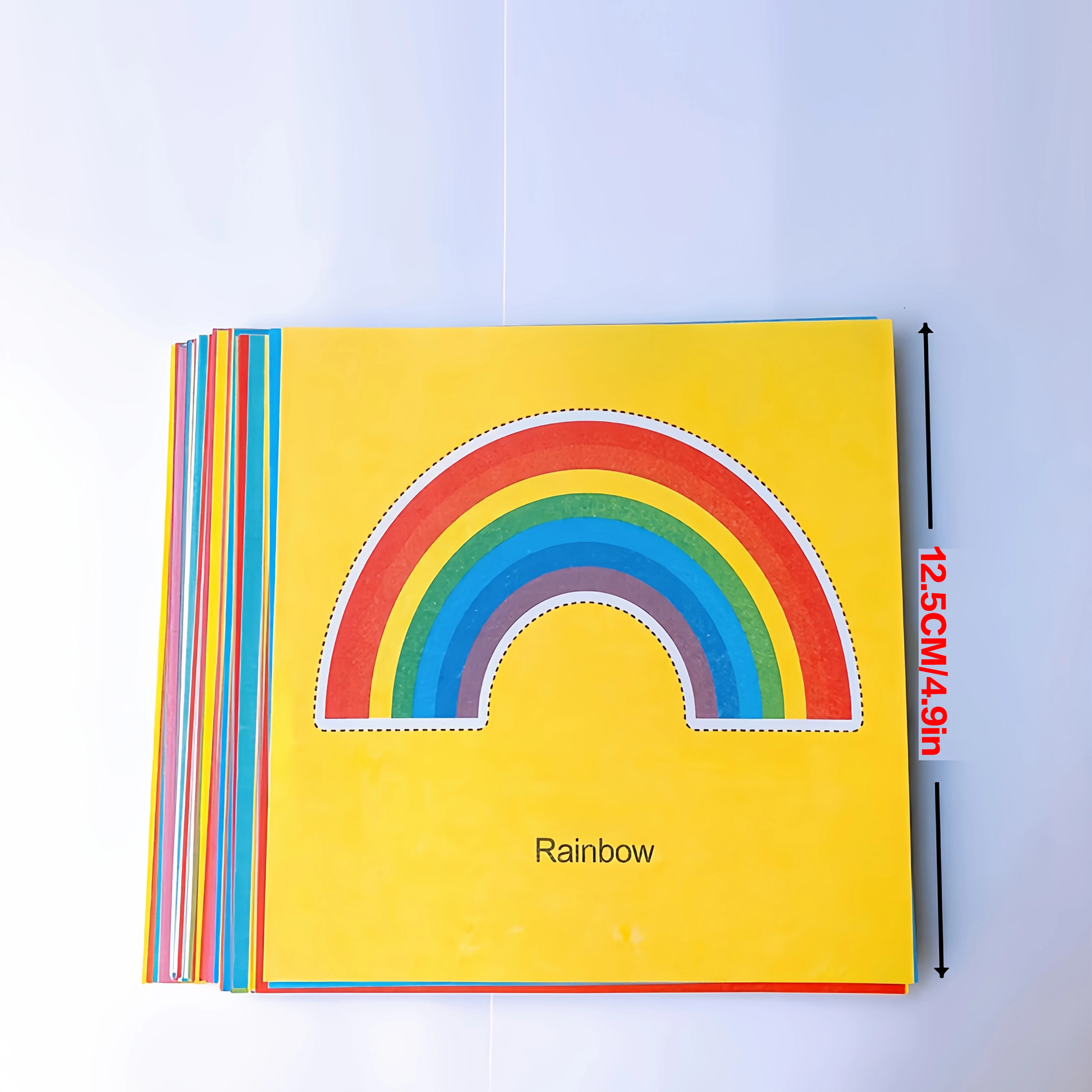 96 Pieces/Set of Colorful Paper-Cutting Art Craft Set, with Rich Color Patterns and Diverse Styles, Combines Education with Entertainment, Includes Child-Safe Scissors, Enhances Creativity, Concentration, and Motor Skills, Is an Ideal Gift for Children's Day, Mother's Day, and Father's Day, Paper Art Crafts