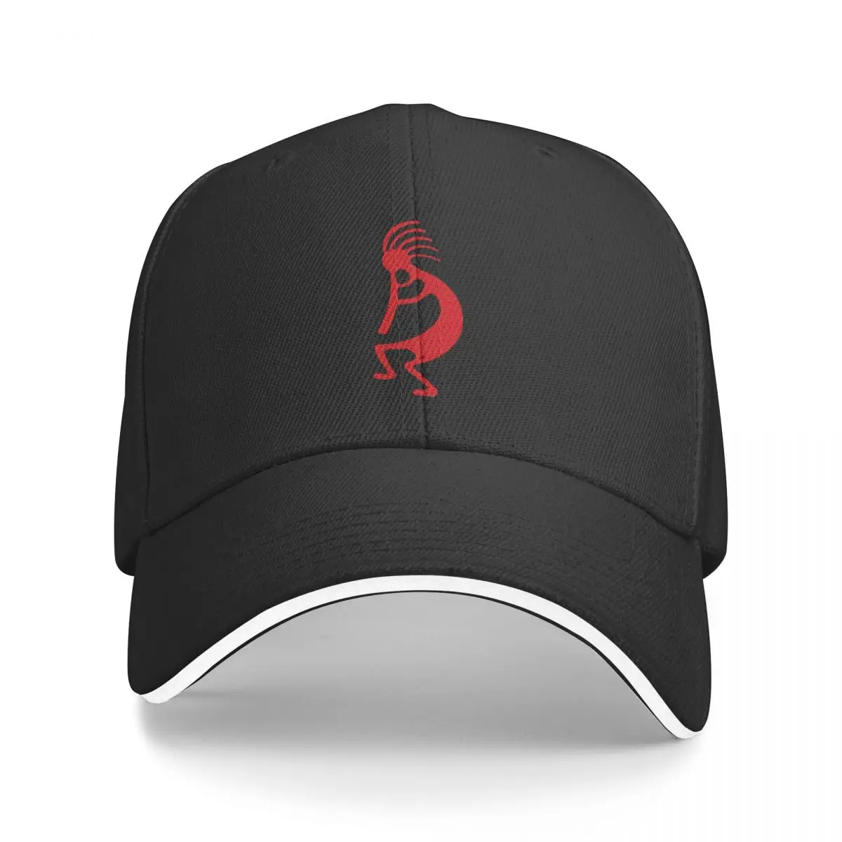 Native American Inspired Kokopelli Red Baseball Cap New In The Hat sun hat Sports Cap Women's Beach Outlet 2025 Men's