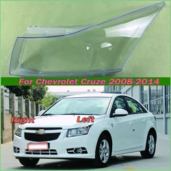 Auto Head Lamp Light Case For Chevrolet Cruze 2008-2014 Front Headlight Lens Cover Lampshade Glass Lampcover Caps Headlamp Shel