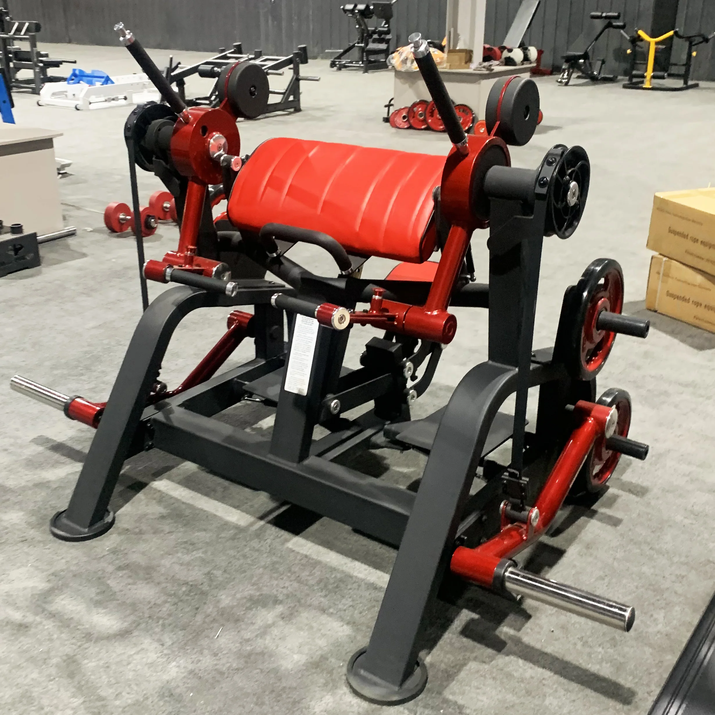 Gym Equipment Strength Training Plate Loaded Fitness Arm Exercise Bodybuilding Commercial Seated Biceps Curl Machine
