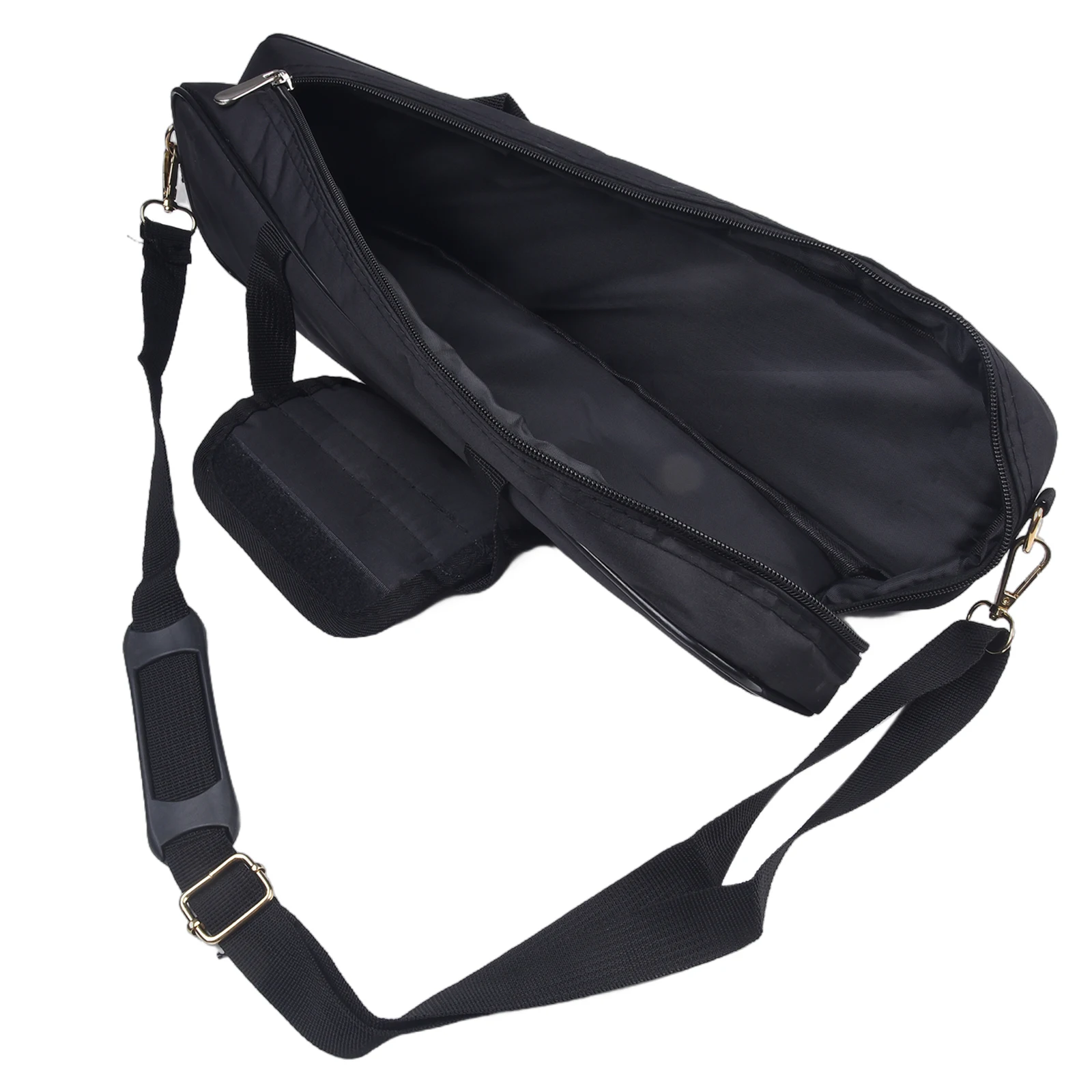 Bag Flute Bag With A Thickened Sponge Liner 46.5*13.5*11.5cm Black Liftable And Carryable Design 16 17 Hole Flutes