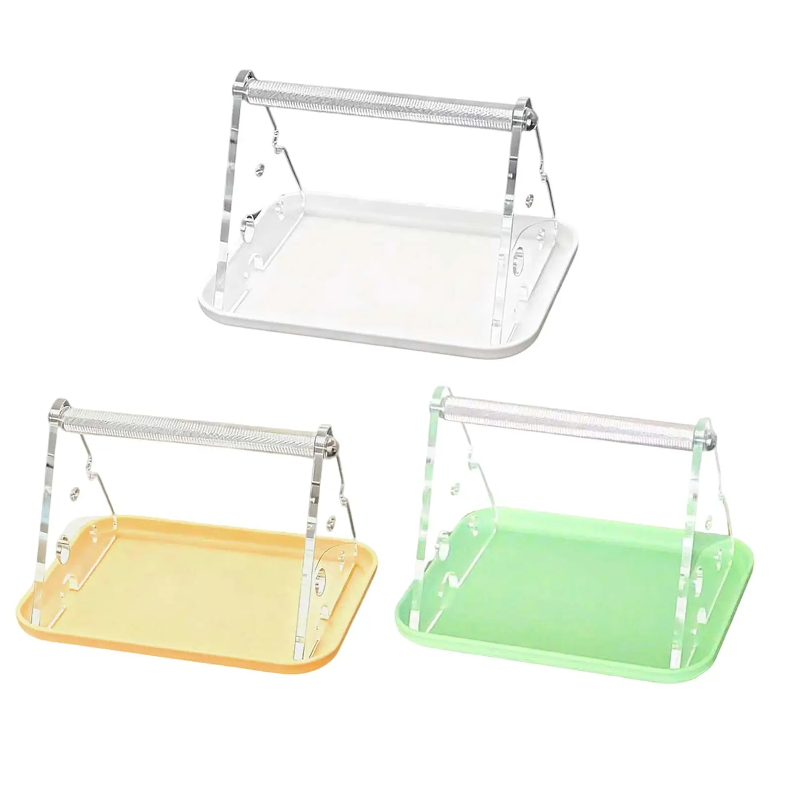 Bird Stand Perch Metal Tabletop Training Playground Accessory for Parrot Parakeet Cage Supplies