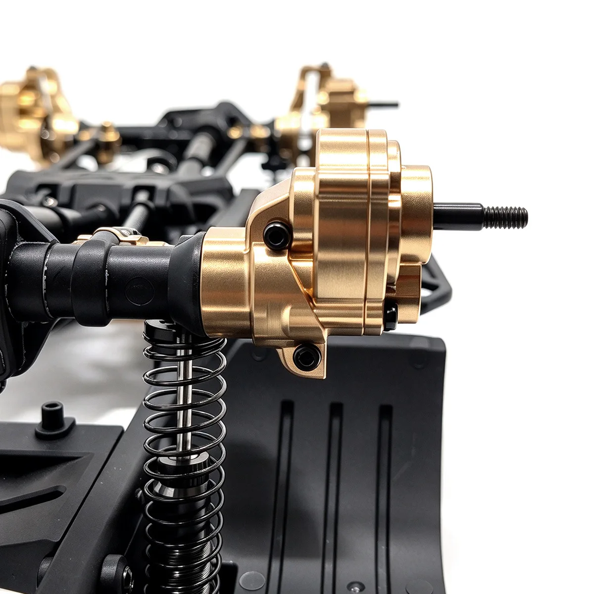 Rear Bridge Cup Brass Upgrade for HB 1/10 R1001 1002 1003 1004 1005 1006 1011 1012 1013 1014 1015 1016 RC Car Parts