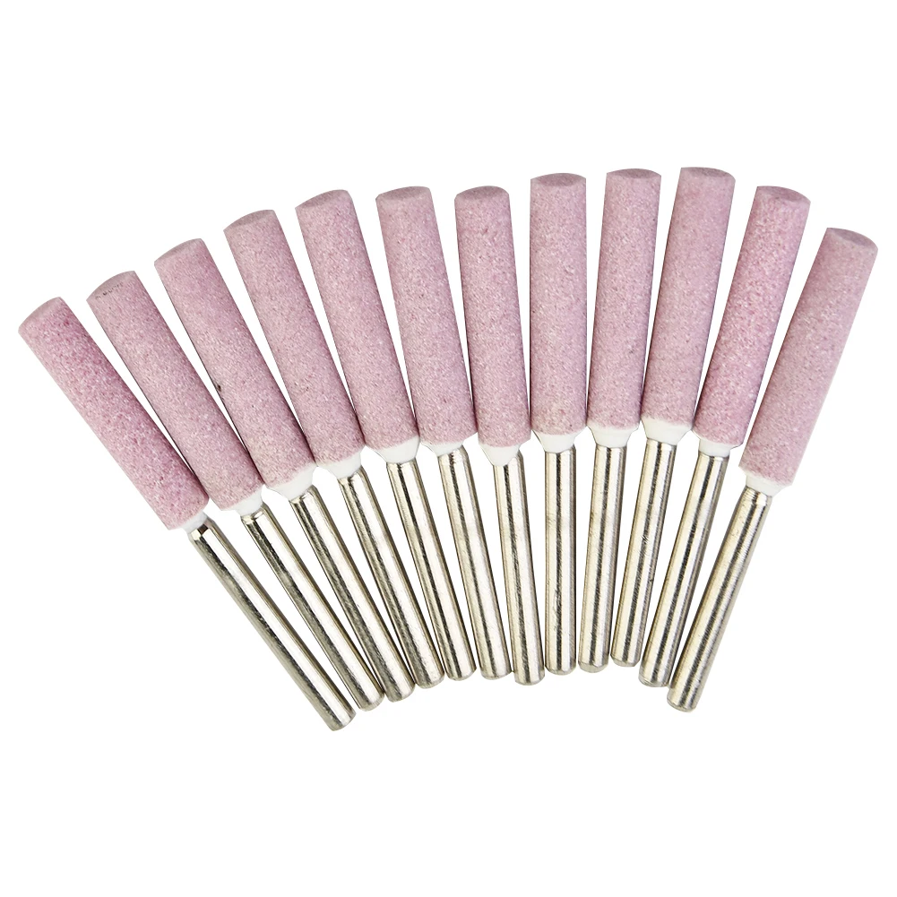 

12pcs Diamond Chainsaw Sharpener Burr Grinder Chain Saw Drill Titanium-plated Wheels Chain Saw Sharpening Carving Grinding Tools