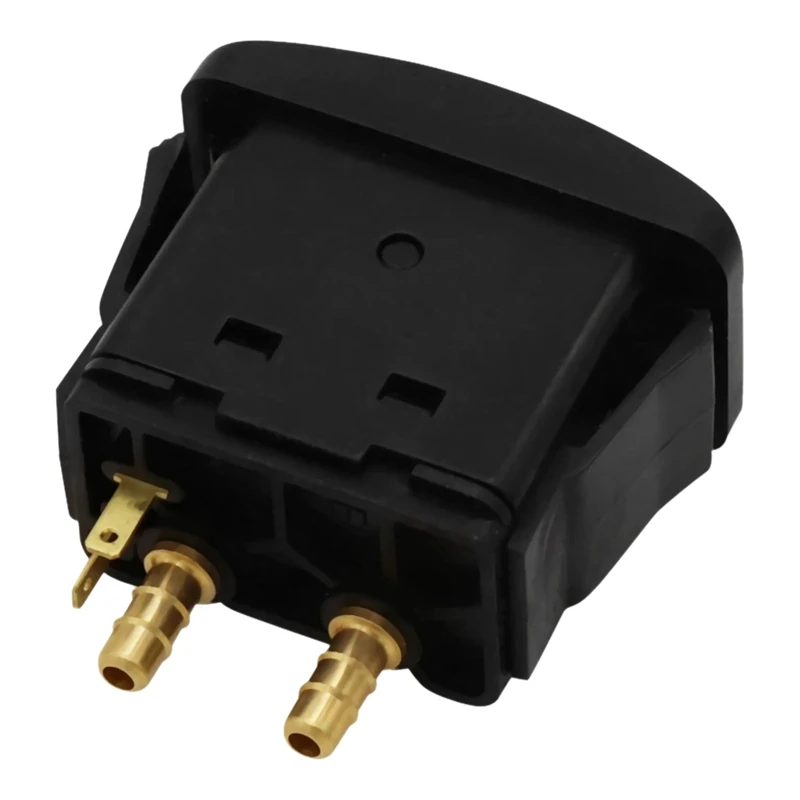 Interruptor de Control de bomba de aire de camión, válvula de paleta Manual eléctrica, resorte de aire de Control de asiento de camión, 2 uds.