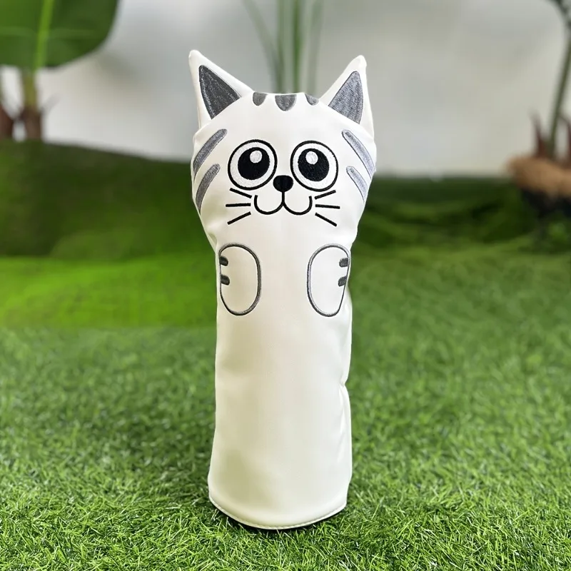 The Cute Cat Golf Club Cover Is Made of Waterproof and Durable Materials, Providing Better Protection for the Golf Club image 3