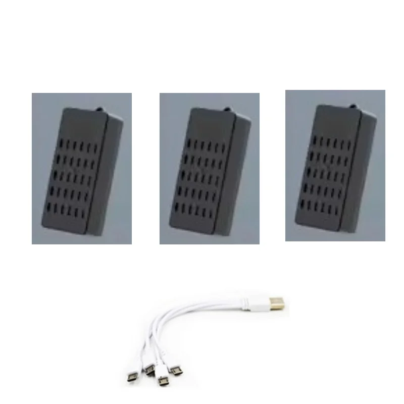3.7V 1300MAH Battery For 4DRC V51 Drone Battery Propeller V51 Drone Battery Blades 4D-V51 Dron 4D-V51 Football Drone Toy