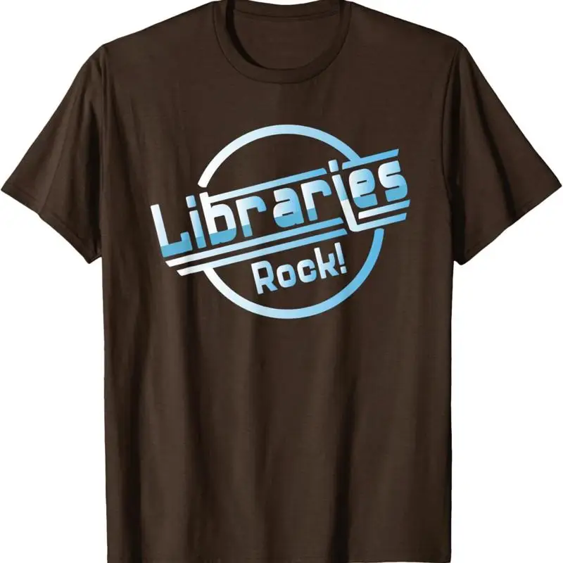 

Libraries Rock Summer Reading T Shirt Book Lovers Librarians