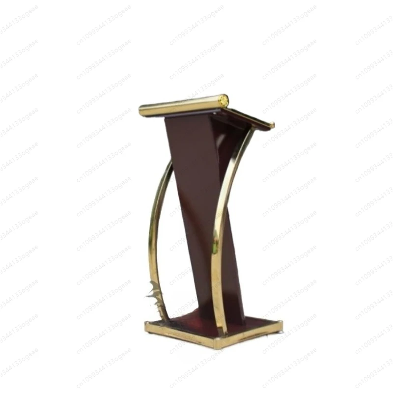 Stainless Steel Lecture  Lecture  Property Outdoor Welcome Reception Desk Security Concierge Desk Consultant Hotel
