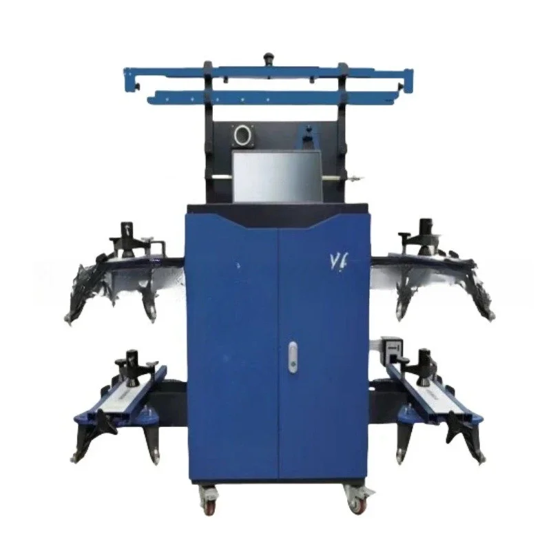 Portable large vehicle four-wheel aligner truck bus truck commercial wheel axle detection equipment 3D photoelectric