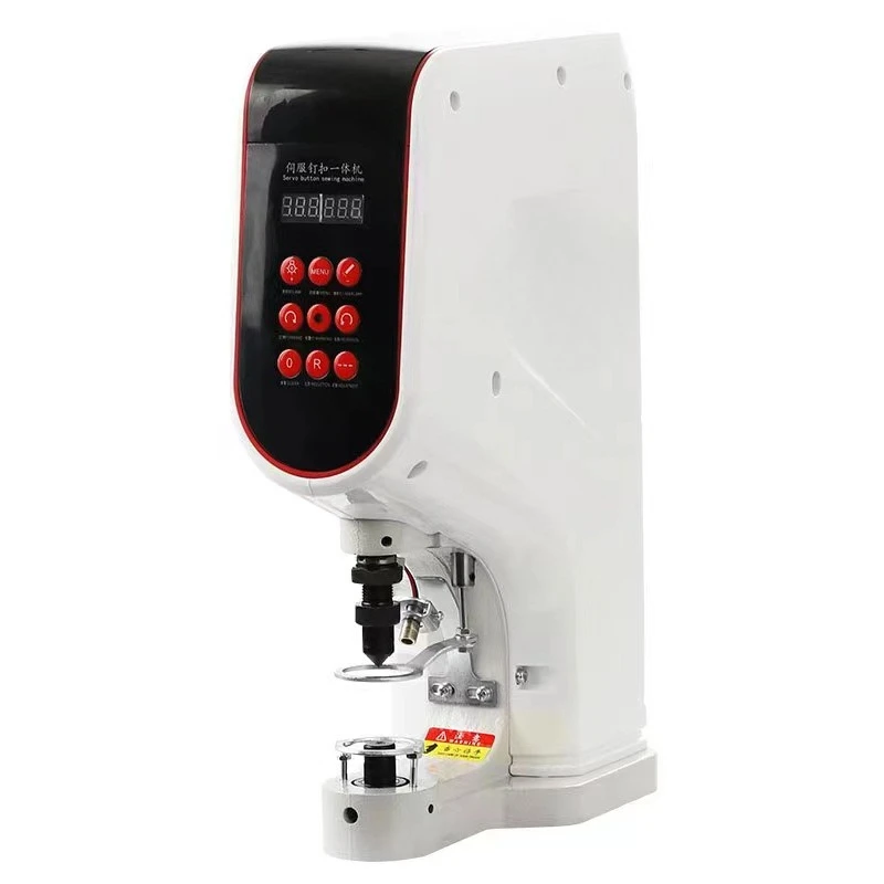 Bags Handbags Air Eye Leather Goods Punching Large White Buckle Four-in-One Buckle Computer Buckle Machine