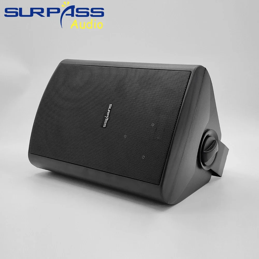 Indoor Wall Mounted Speaker PA  System  40W HiFi Home Stereo Subwoofer Audio Background Music Full Range Public Address Speakers