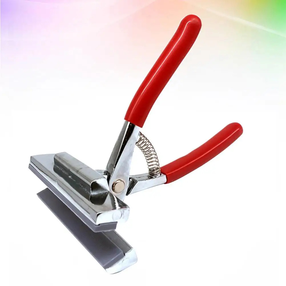 كماشة قماش 120 × 100 سم تمتد نقالة النفط المشابك أدوات تأطير مستديرة دائم المعادن واسعة الفك عدم الانزلاق سهلة الاستخدام لوازم الفن #2