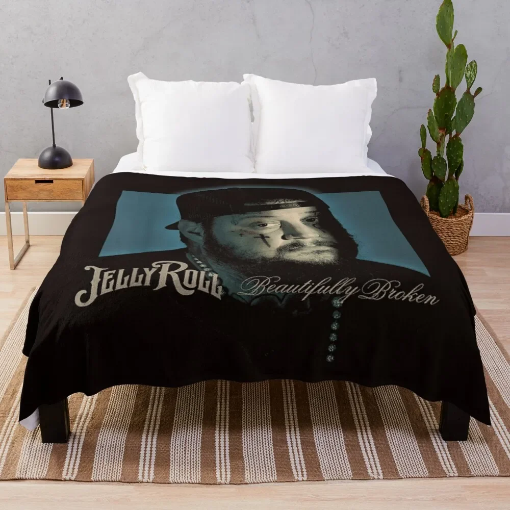 

Jelly Roll Vintage Classic Throw Blanket wednesday halloween Luxury Designer Fashion Sofas Blankets