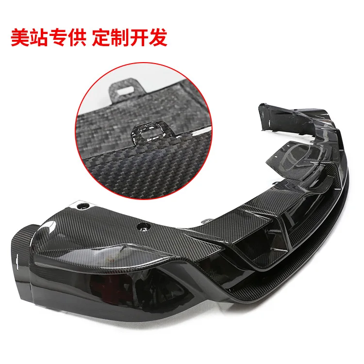 

Подходит для Tesla Model X, сухое углеродное волокно, передняя губа, задняя губа, боковая юбка, хвост