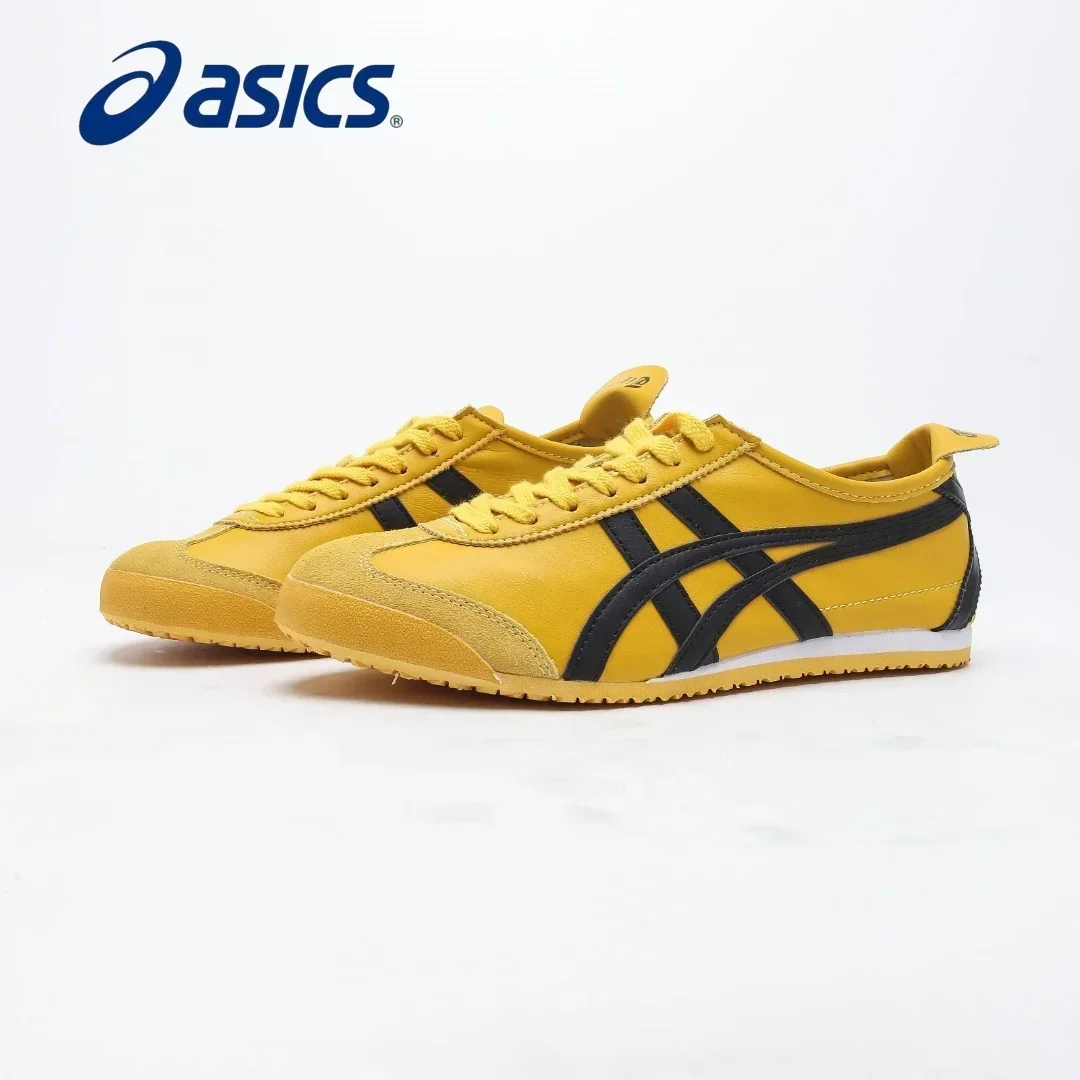 Classic  Asics Onitsuka Tiger MEXICO 66 Running Shoes Women Men Breathable Mesh Soft Sole Comfortable Sport Shoes Flat Shoes