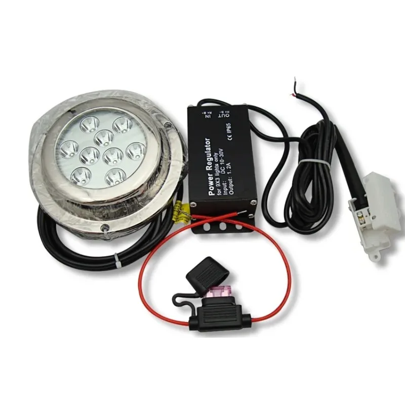 

High Quality IP68 316 Stainless Steel LED Bulb For Swimming Pools And Boats RGB/Y/W Underwater Lighting 12V