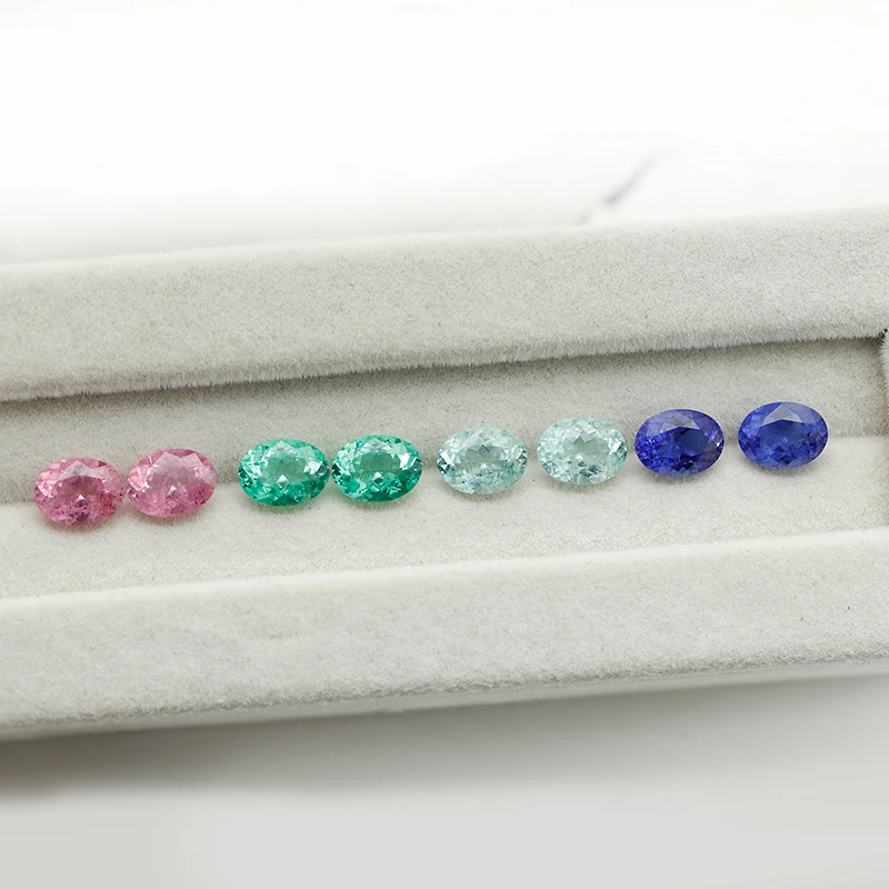 Oval Shape Lab Grown Sital Loose Stones Luster Polished Suitable For Ring Inlay Necklace Pendants Bracelet Embellishm Loose