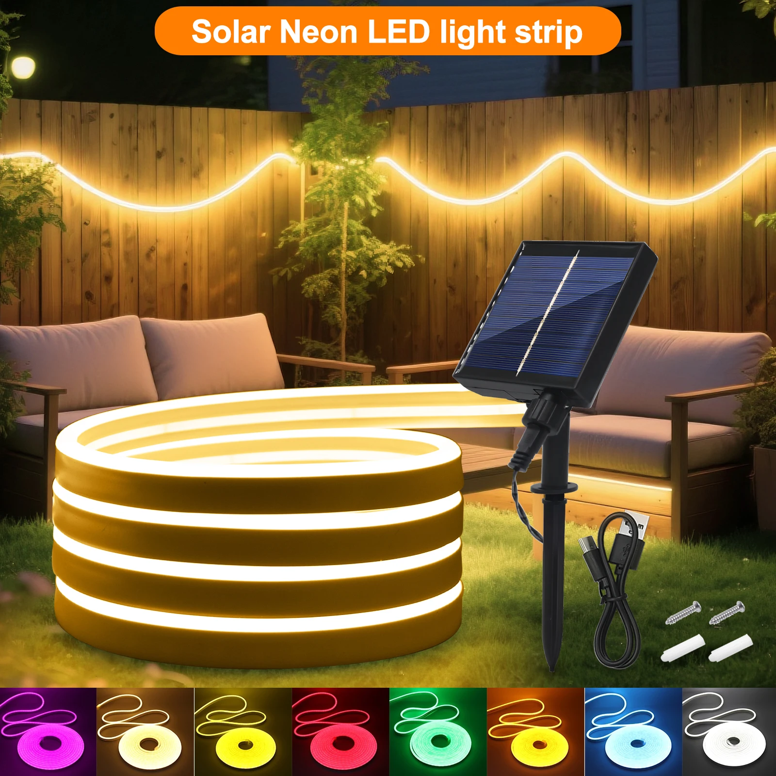 fita-neon-solar-ip67-a-prova-d'Agua-luz-led-flexivel-em-branco-quente-frio-vermelho-azul-rosa-roxo-para-decoracao-de-jardim