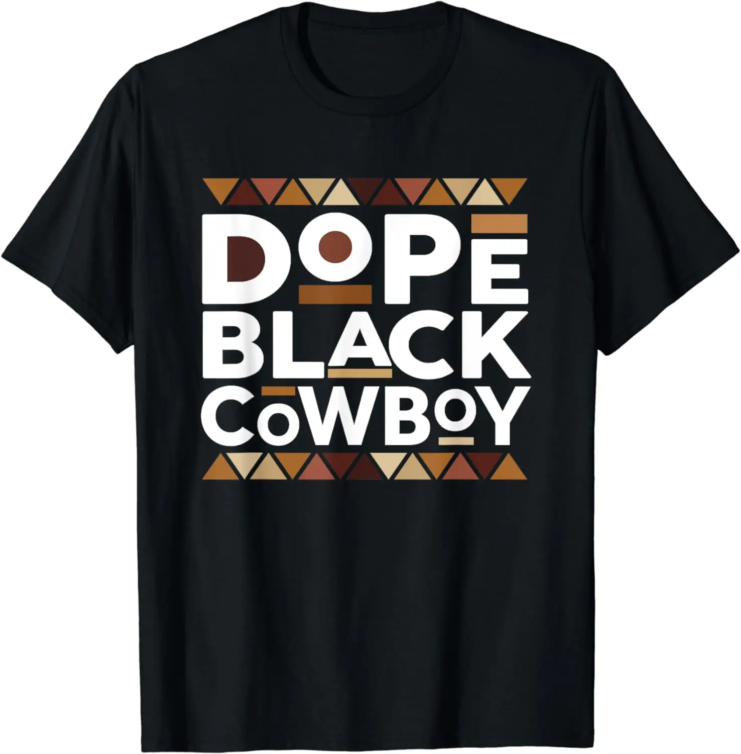 

Dope Black Cowboy African Cowboy Black History Juneteenth T-Shirt