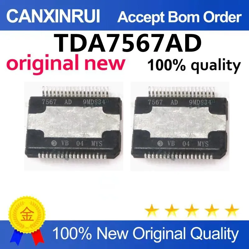 (5-100piezas)TDA7567AD 7567AD full series car audio amplifier board chip brand new