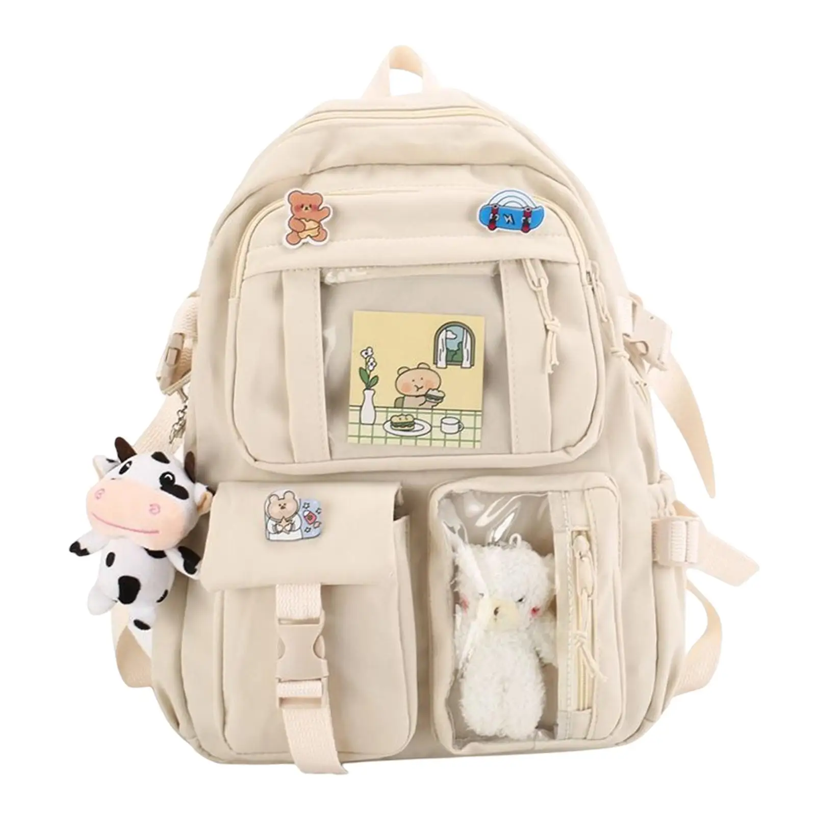 

Fashion Women Backpack Schoolbag Travel Bag Casual Student Lady Female