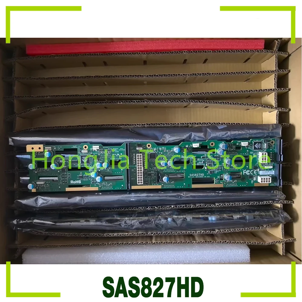 6028TR-DTR Dual Node Server Hard Disk Backplane 12 Disks 3.5 SAS827HD