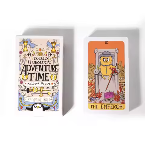 Adventure Time Tarot Cards A 78 Deck Oracle English Visions Divination Edition Borad Playing Games
