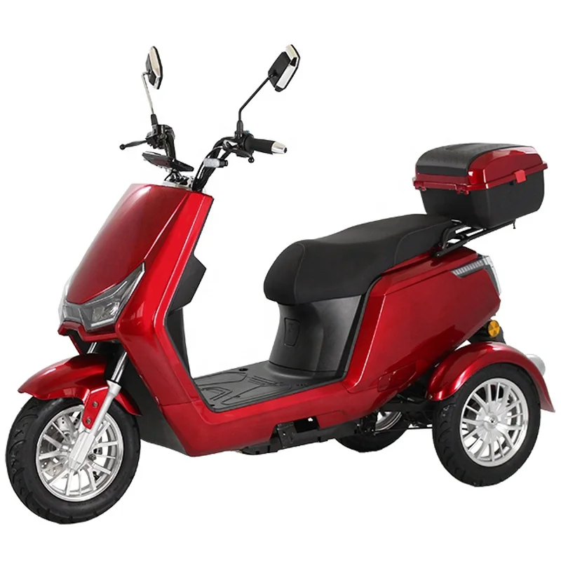 RRE Eye-catching 60v powerful electric motorcycle tricycle 3-wheel bicycle with reversing