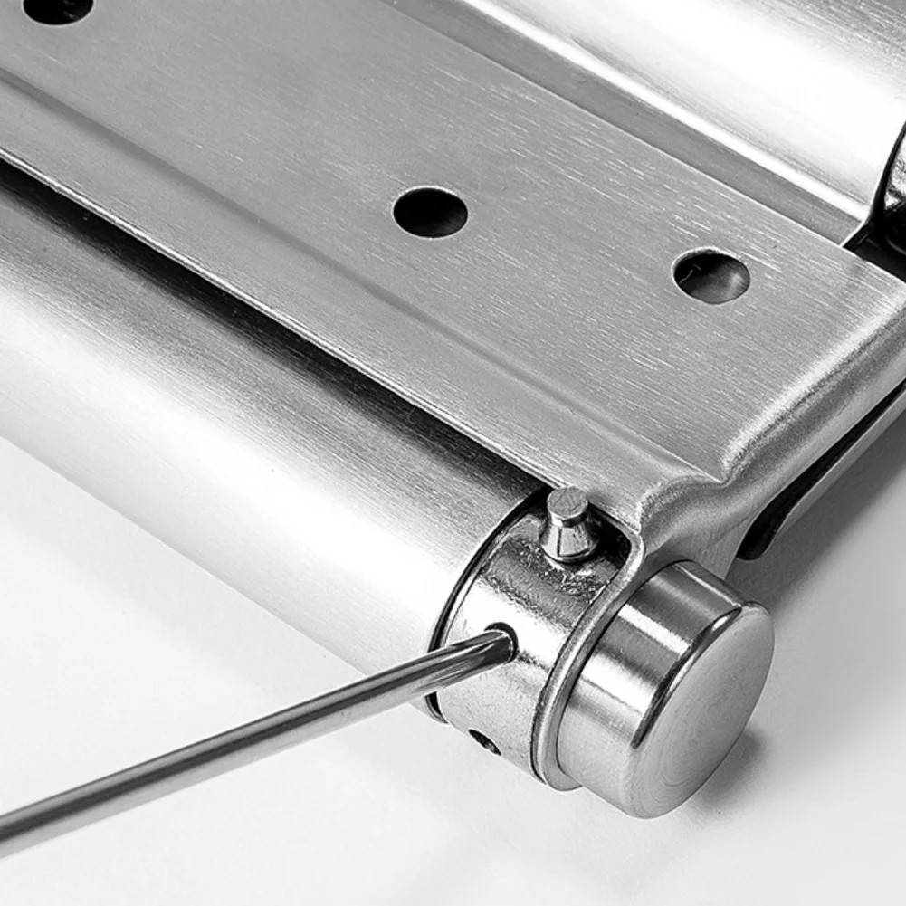 

Stainless Steel Double Spring Hinge For Swing Doors, Two-Way Automatic Closing 3inch 4inch Home Doors Hardware