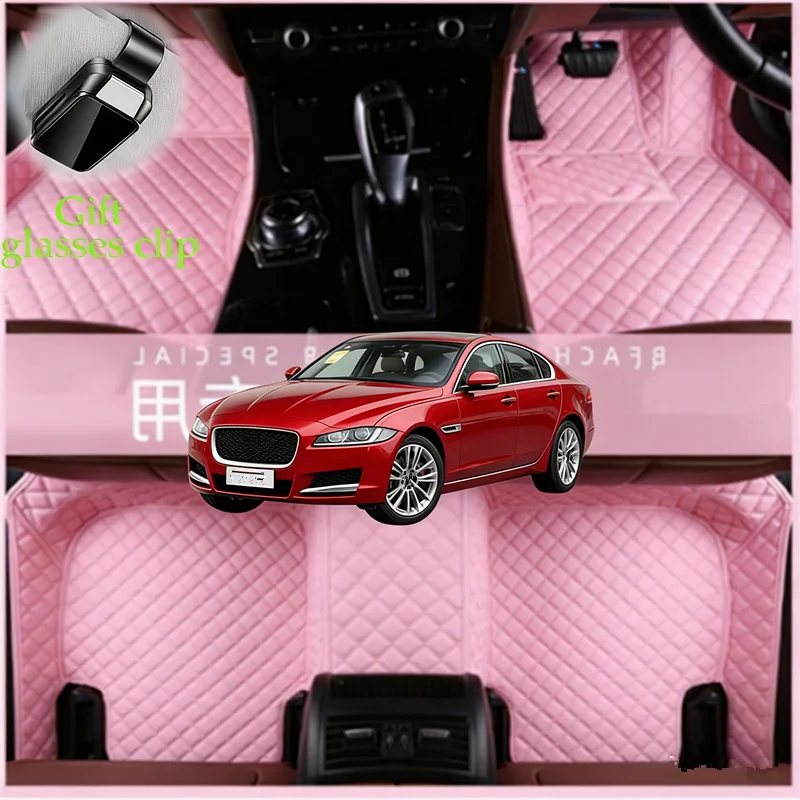 

Custom For Jaguar XF X260 Saloon Sportbrake 2015- 2024 Luxury Car Foot Mats Car Accessories Carpet Covers Left /Right Hand Drive