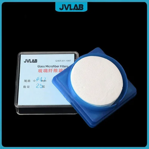 Imagen 2 del producto Filtros de microfibra de vidrio, papel de filtro GF superfino, membrana de polvo, diámetro de 50mm, tamaño de poro 0,22/0,45/0,7/1,0/1.6um, 25 círculos