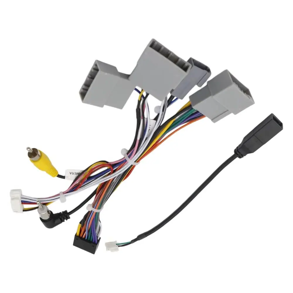 16 Pin Radio Wiring Harness For Honda Stepwgn 2023 CANBUS Decoder Adapter Plug Play No Cut Cable