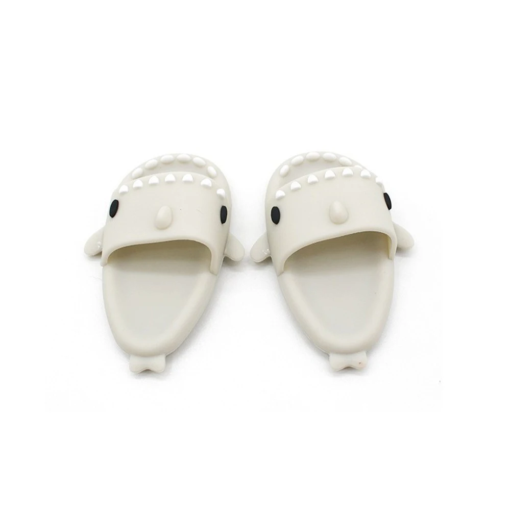 (Shoes Only)17cm Labubu Accessories Shoes Dolls Can Wear Shark Slippers Fun and Stylish Casual Shoes for Playtime
