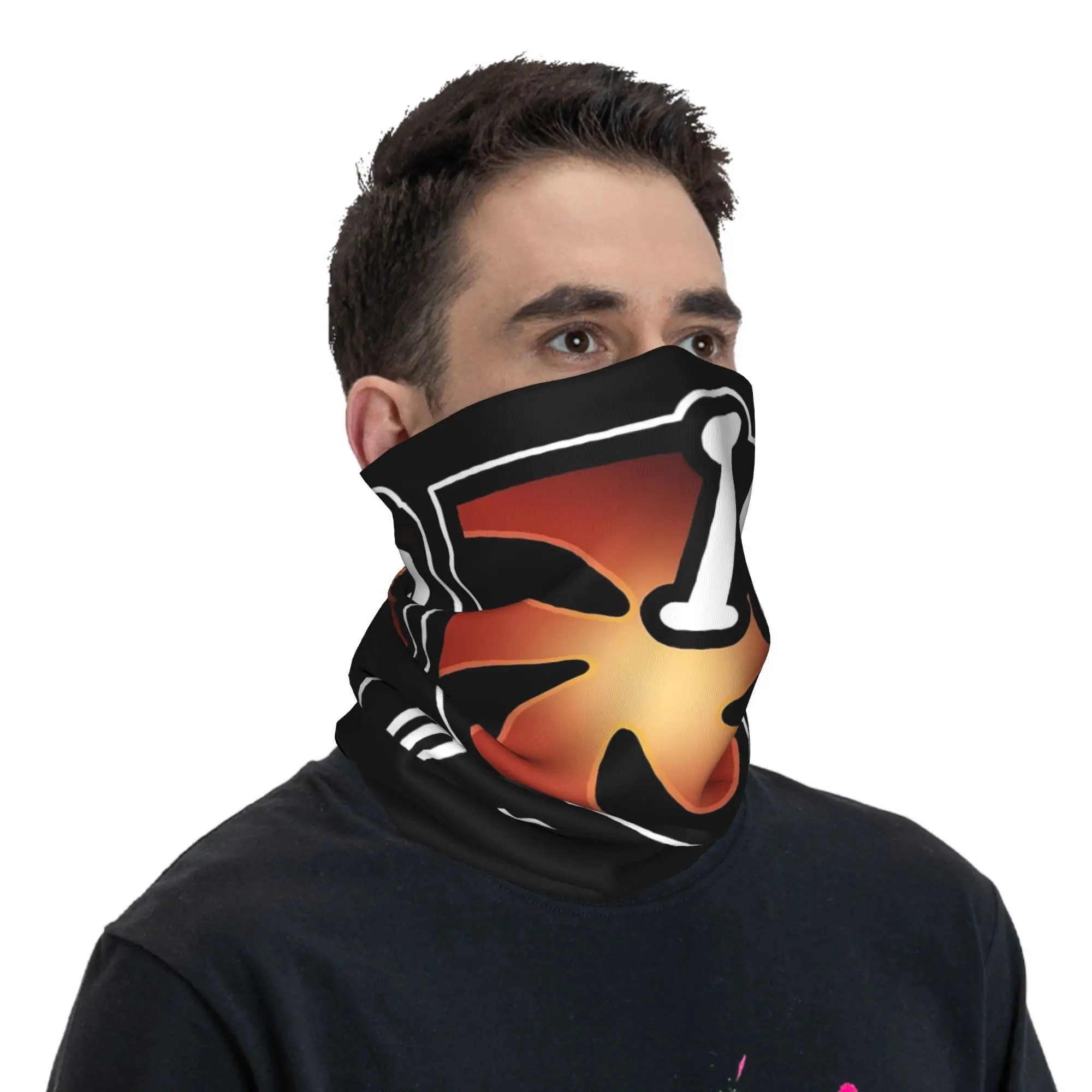 I'm Fine Vuln Stacks [FFXIV] باندانا الرقبة الجراب قناع مطبوع وشاح متعدد الوظائف عقال الرياضة في الهواء الطلق للجنسين الكبار قابل للغسل