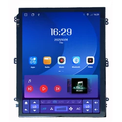 ZOYOSKII Car Android 2 Din Radio Tesla style Carplay android auto Multimedia Video Player Universal Auto Stereo GPS navigation