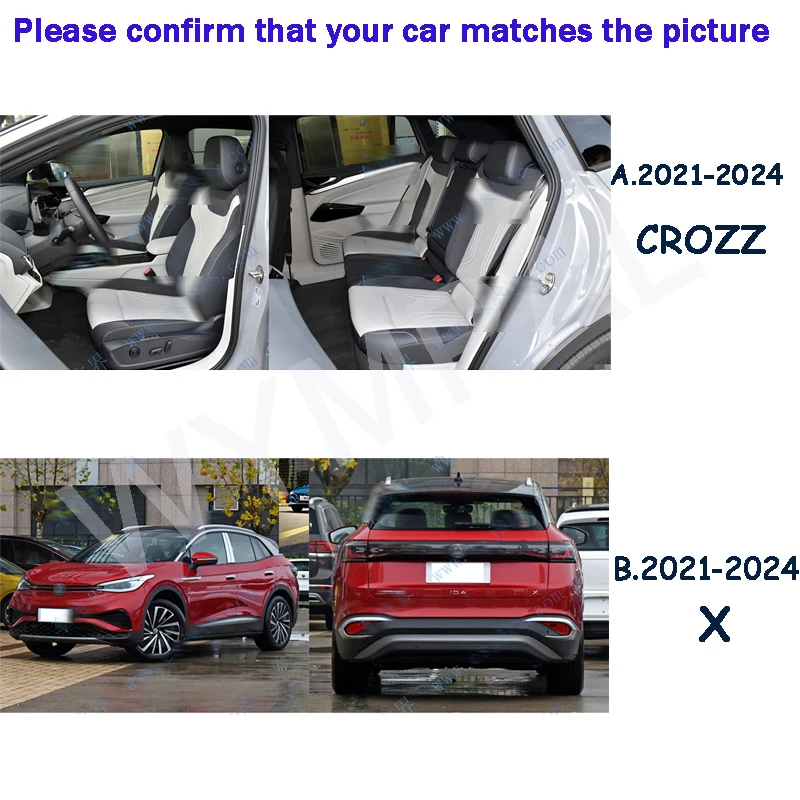 الحصير سيارة لشركة فولكس فاجن ID.4 X/CROSS 2021 2022 2023 2024 مخصص السيارات منصات القدم غطاء السجاد السيارات الملحقات الداخلية #2