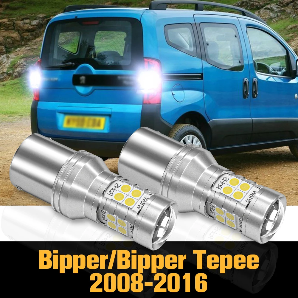 

2pcs Canbus LED Reverse Light Backup Lamp Accessories For Peugeot Bipper Tepee 2008-2016 2009 2010 2011 2012 2013 2014 2015