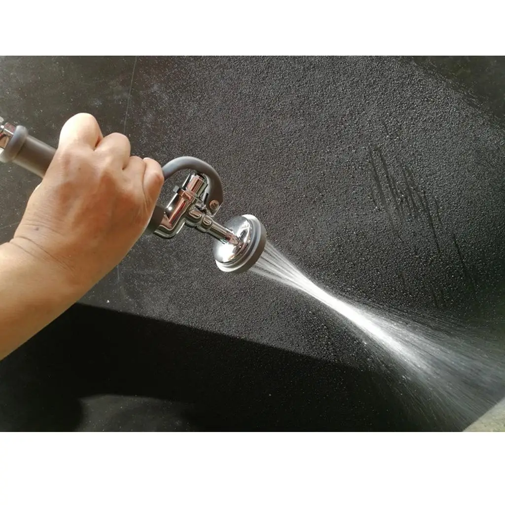 Heavy Duty Brass Rinse Spray Head Tap Sprayer High Pressure Faucet for Home and Restaurant Cleaning