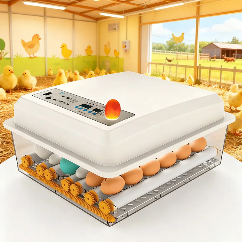 حاضنة بيض ذكية أوتوماتيكية بسعة 16/36 تستخدم آلة حضانة صغيرة للمنزل دجاج بطة أوزة حمامة تحول الاختيار