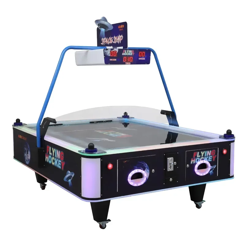 Factory Wholesale Indoor Entertainment Coin Operated Arcade Air Hockey Game Console for Children Adult Air Hockey Table