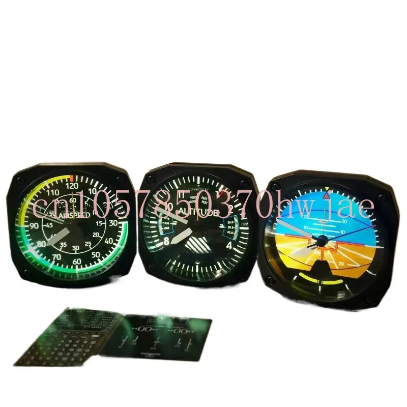 Aviation  aviation clock, aircraft instrument clock, aviation simulation instrument alarm clock, simulation aircraft instrument