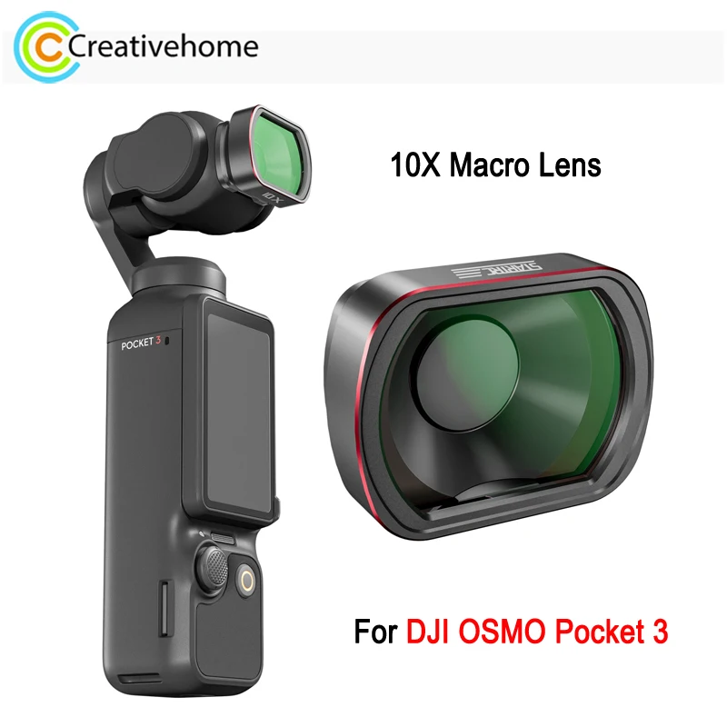 

STARTRC 10X Macro Lens For DJI OSMO Pocket 3 Pocket Camera Macro Filter Lens Accessories Used For Shooting Subtle Objects